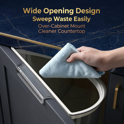 Over Cabinet Hanging Kitchen Waste Bin