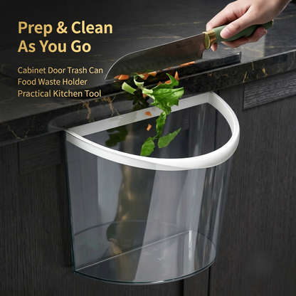 Over Cabinet Hanging Kitchen Waste Bin