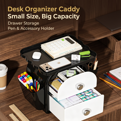 3-in-1 Multi-functional Desktop Storage Caddy