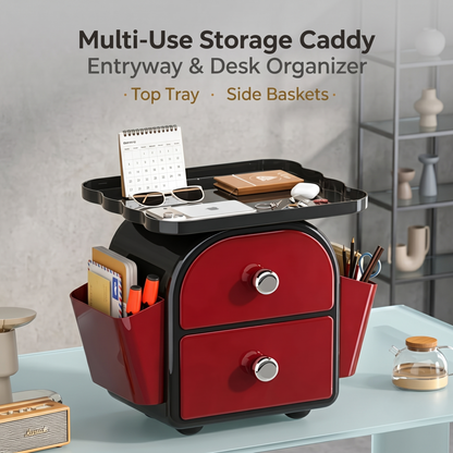 3-in-1 Multi-functional Desktop Storage Caddy